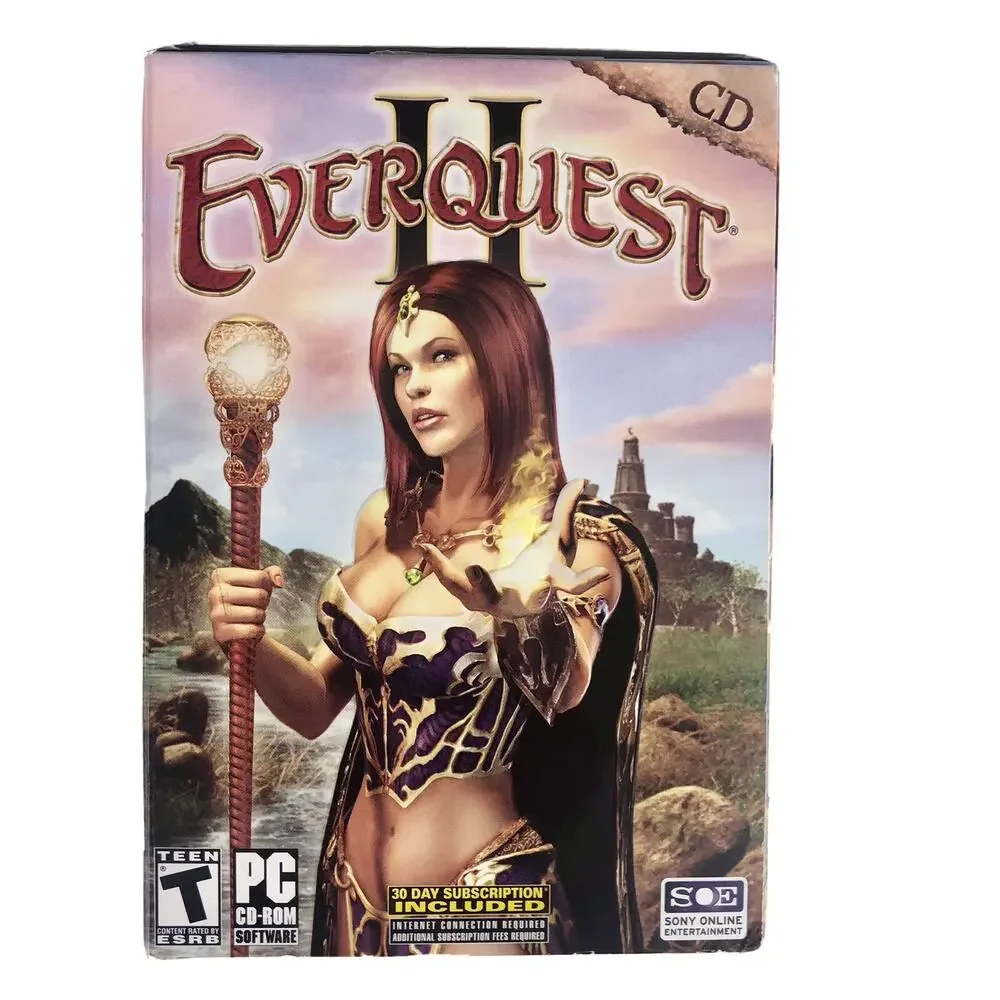 EverQuest II (PC, 2004) PC COMPUTER GAME EVERQUEST 2
